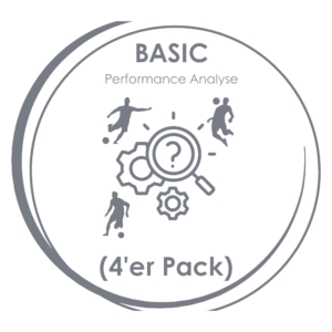 acsport BASIS BASIC Perfomance Analyse (4er Pack) Scout werden Fußball Scout Schulung Ausbildung Zertifikat