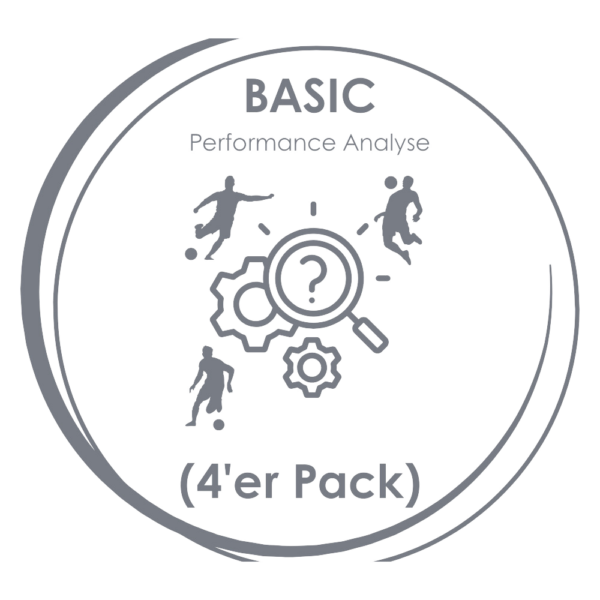 acsport BASIS BASIC Perfomance Analyse (4er Pack) Scout werden Fußball Scout Schulung Ausbildung Zertifikat